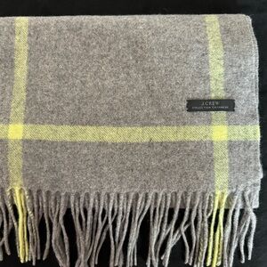 J. Crew cashmere blend scarf